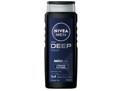 Nivea Deep pánsky sprchový gél 500ml