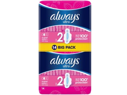 Always Duo Ultra super 2x7ks