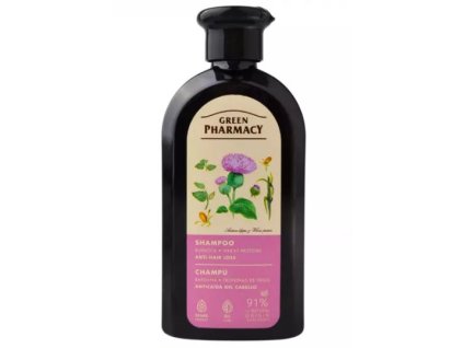 Green Pharmacy šampón proti vypadávaniu vlasov 350ml
