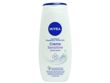 Nivea Creme Sensitive dámsky sprchový gél 250ml