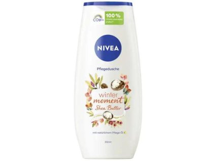Nivea Winter Moment Shea Butter dámsky sprchový gél 250ml