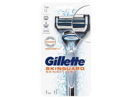 Gillette Skinguard Sensitive holiaci strojček+1ks náhradné hlavice