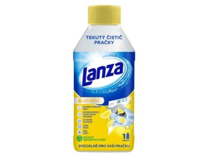 Lanza Lemon tekutý čistič práčky 250ml