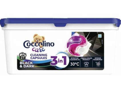 Coccolino Black&Dark 3in1 gelové tablety na pranie 27ks
