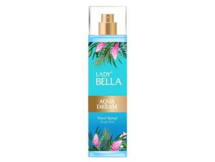 Lady Bella Aqua Dream dámska telová hmla 200ml