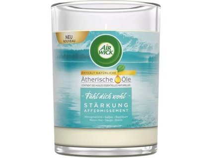 Air Wick Harmony Honeyde melon&Sage&Basil vonná sviečka 220g