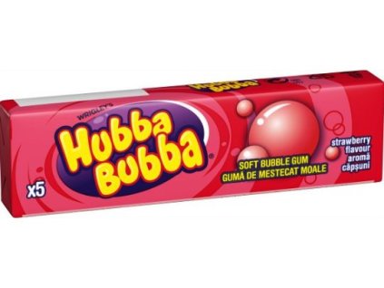 Hubba Bubba Jahoda žuvačky 35g