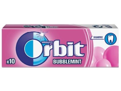 Orbit Bubblemint dražé žuvačky 14g