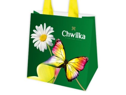 Pevná nákupná taška s uchom - chvilka.