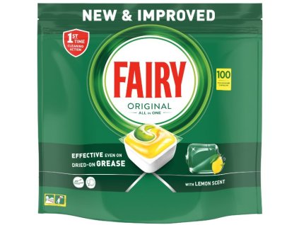 Jar Fairy All In One Original Lemon kapsule do umývačky 100ks