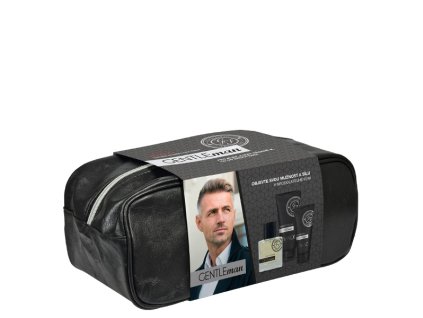 GENTLEMAN darčekové balenie kozmetiky pre mužov v kozmetickej taške