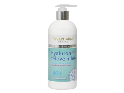 VIVAPHARM Intenzívne telové mlieko s kyselinou hyalurónovou
                   400 ml