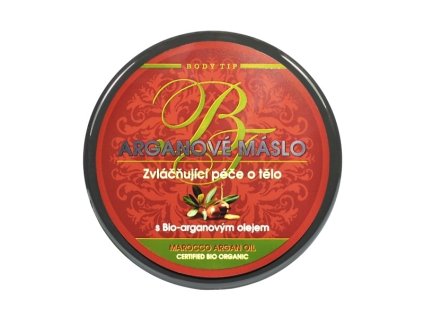 BODY TIP Arganové telové maslo zvláčňujúce
                   200 ml