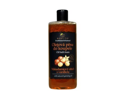 BODY TIP Olejová pena do kúpeľa-500ml-Makadamový orech s vanilkou
                   500 ml
