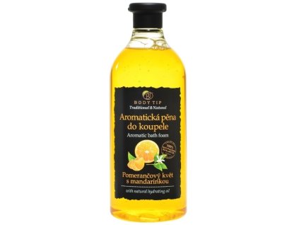 BODY TIP Pena do kúpeľa-750ml-Pomarančový kvet s mandarínkou
                   750 ml