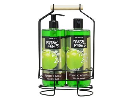 FRESH FRUITS JABLKO darčekové balenie s vôňou jablka v drôtenom obale