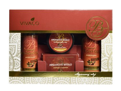 BODY TIP ARGAN darčekové balenie s arganovým olejom v papierovom obale