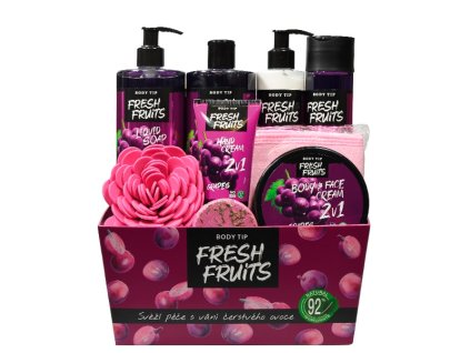 FRESH FRUITS HROZNO darčekové balenie s vôňou hrozna EXCLUSIVE v papierovom obale