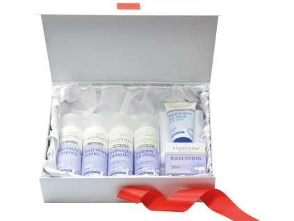 KOZIE MLIEKO darčekové balenie s kozím mliekom v papierovom boxe
