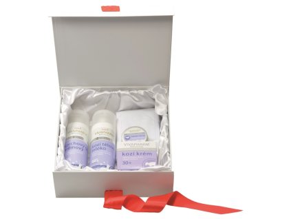 KOZIE MLIEKO darčekové balenie s kozím mliekom v papierovom boxe