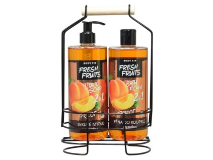 FRESH FRUITS MARHUĽA darčekové balenie s vôňou marhule v drôtenom obale