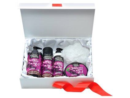 FRESH FRUITS HROZNO darčekové balenie s vôňou hrozna EXCLUSIVE v papierovom boxe