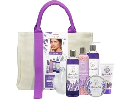 BODY TIP LEVANDUĽA PREMIUM darčekové balenie s levanduľovým olejom v taške