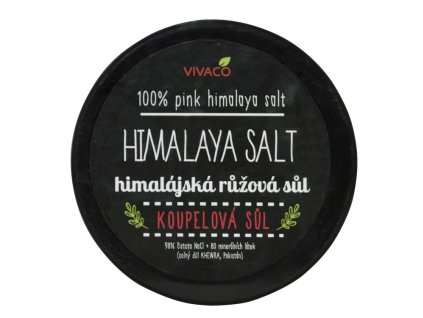 Himalájska ružová soľ do kúpeľa 100 g
                   100 g