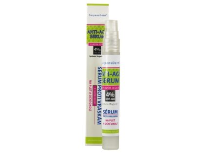 SERPENSDERM Sérum proti vráskam na pleť a očné okolie /v kabelkovom balení/
                   10 ml