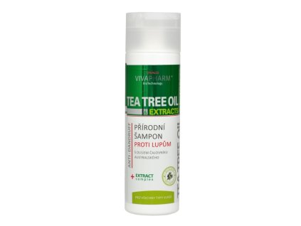 TEA TREE OIL & EXTRACTS Šampón proti lupinám 
                   200 ml