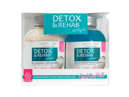 SPA DETOX&REHAB darčekové balenie do kúpeľa - DeadSea