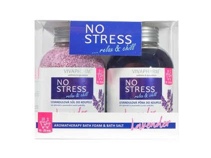 SPA NO STRESS darčekové balenie do kúpeľa - Levanduľa