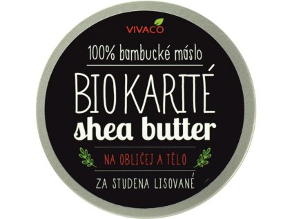 BIO Bambucké maslo KARITÉ na pleť a telo
                   200 ml