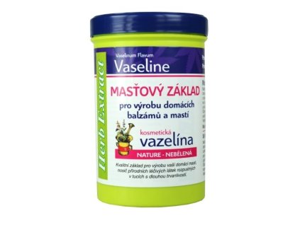 HE MASŤOVÝ ZÁKLAD-kozmetická vazelína nebielená