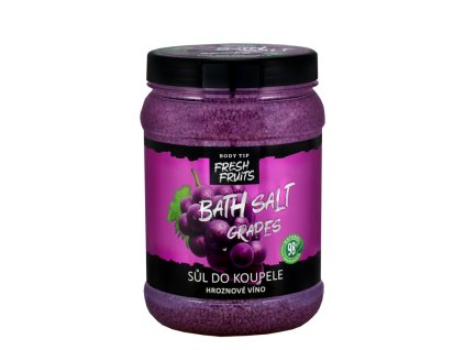 BODY TIP FRESH HROZNO SOĽ do kúpeľa-1500g
                   1500 g