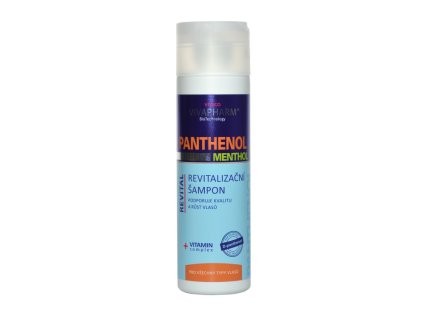 PANTHENOL&MENTHOL Revitalizačný šampón na vlasy
                   200 ml
