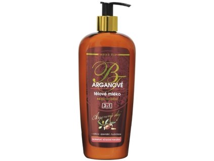 BODY TIP Arganové telové mlieko spevňujúce 3v1
                   400 ml