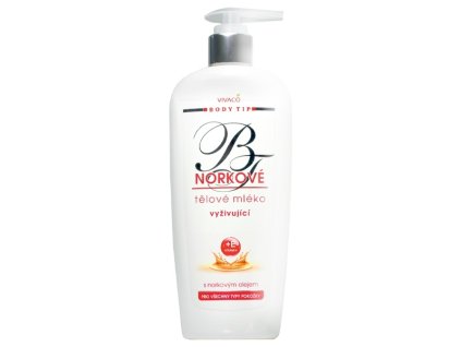 BODY TIP Norkové telové mlieko vyživujúce
                   400 ml