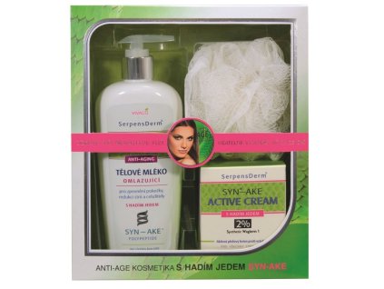 SERPENSDERM darčekové balenie s HADÍM JEDOM