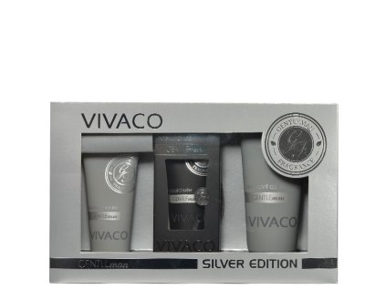 GENTLEMAN SILVER darčekové balenie kozmetiky pre mužov