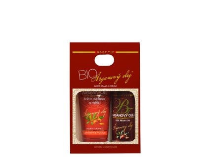 BODY TIP ARGAN darčekové balenie s arganovým olejom