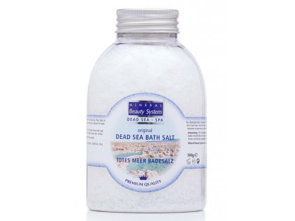 Mineral Beauty 100% NATURAL granulovaná prírodná morská soľ do kúpeľa 500g