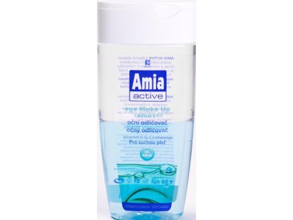 Amia Active odličovač očí dvofázový pre suchú pleť 150 ml