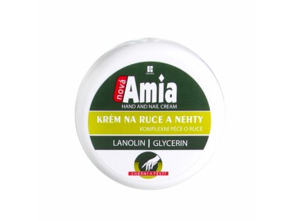 Amia krém na ruky a nechty s lanolínom a glycerínom 250 ml
