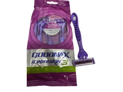 GOODMAX dámske trojbrité žiletky 5 ks