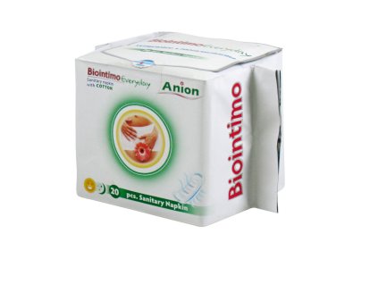 BIOINTIMO aniónové vložky intimky 20ks