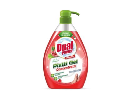 DUAL power koncent. gél na umývanie Aloe & Granátové jablko 1l