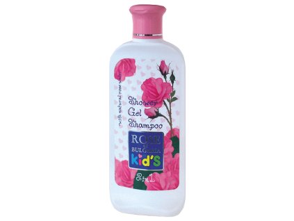Šampón a sprchový gél pre deti z ružovej vody Rose of Bulgaria 200 ml