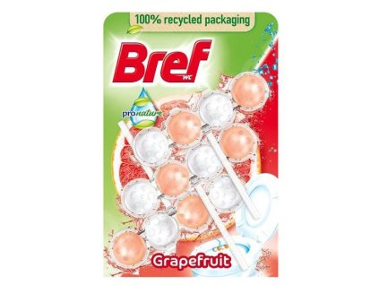Bref Pro Nature Grapefruit WC guličky 3x50g