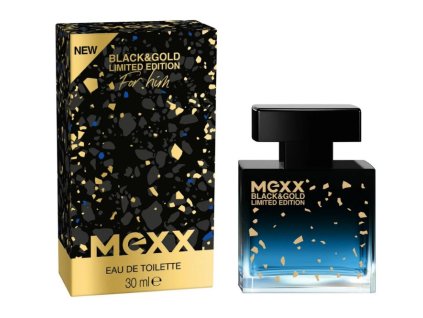 Mexx Black&Gold pánska toaletná voda 30ml